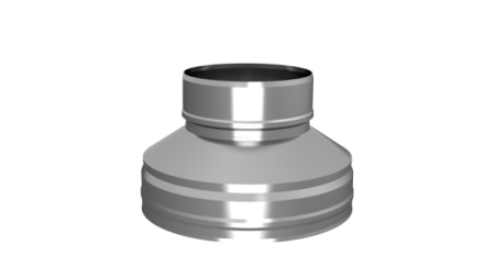 Переходник ф 160х150, AISI 439/1,0мм, h=180мм